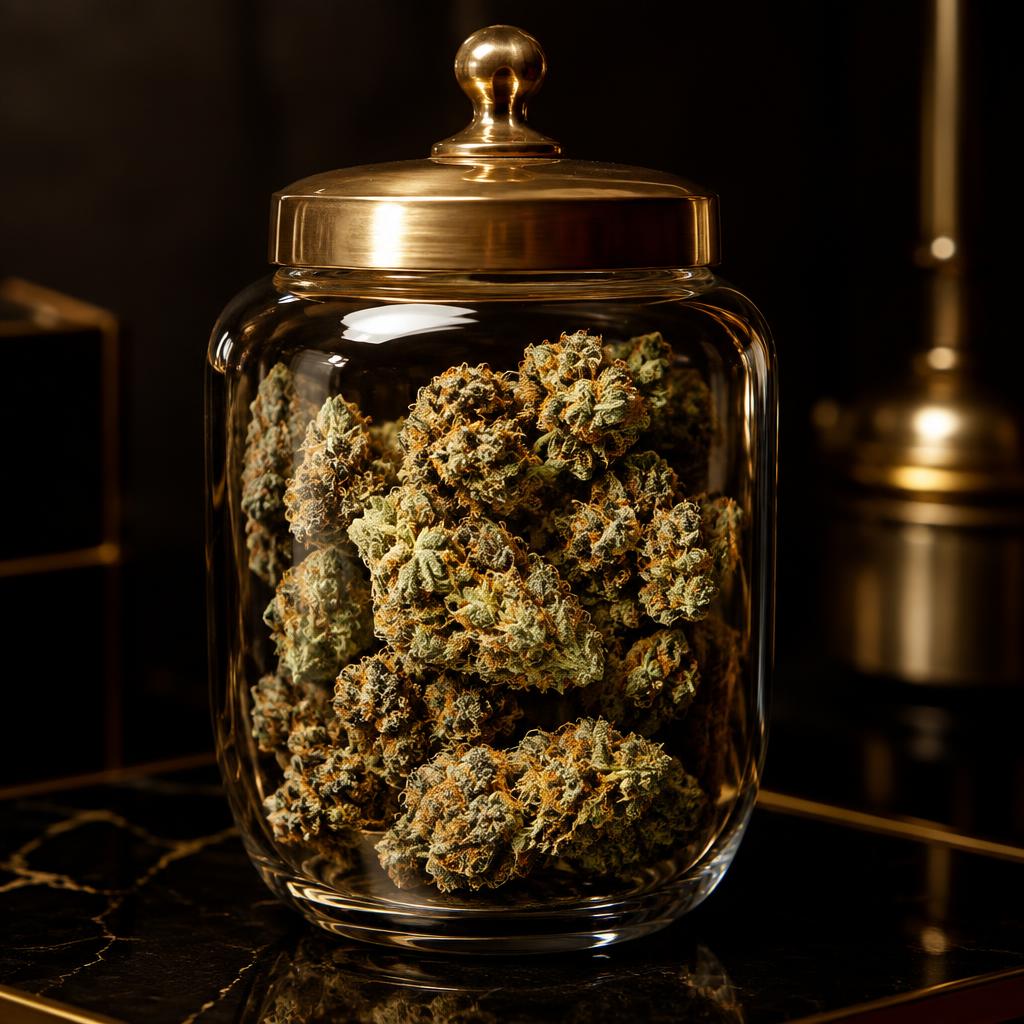 Fleurs — Pot d'apothicaire, Maison du cannabis